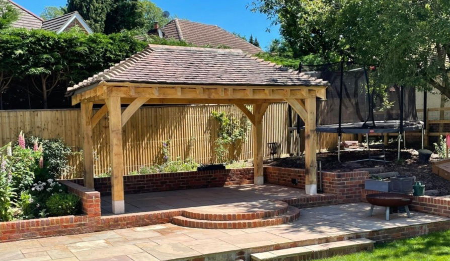 Custom made gazebo