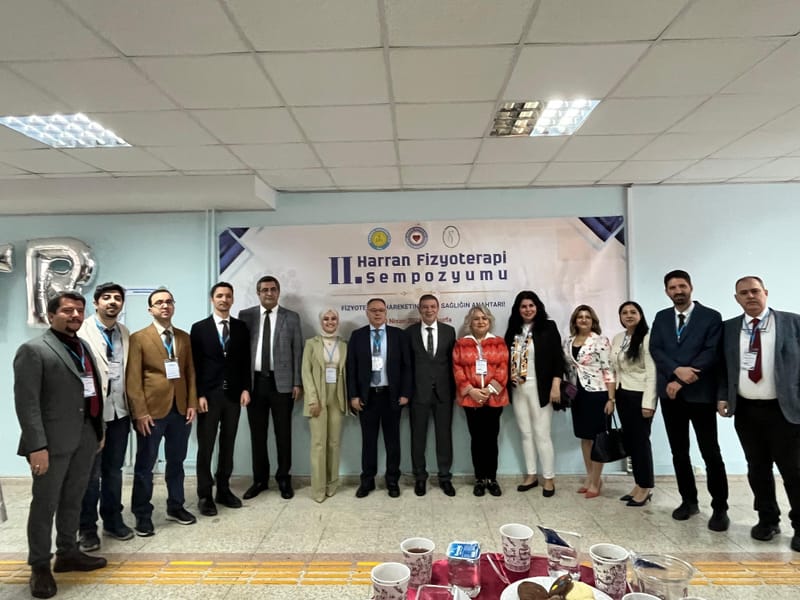 2. Harran Fizyoterapi Sempozyumunda Koruyucu Sağlık Konulu Sunumumuzla Yer Aldık