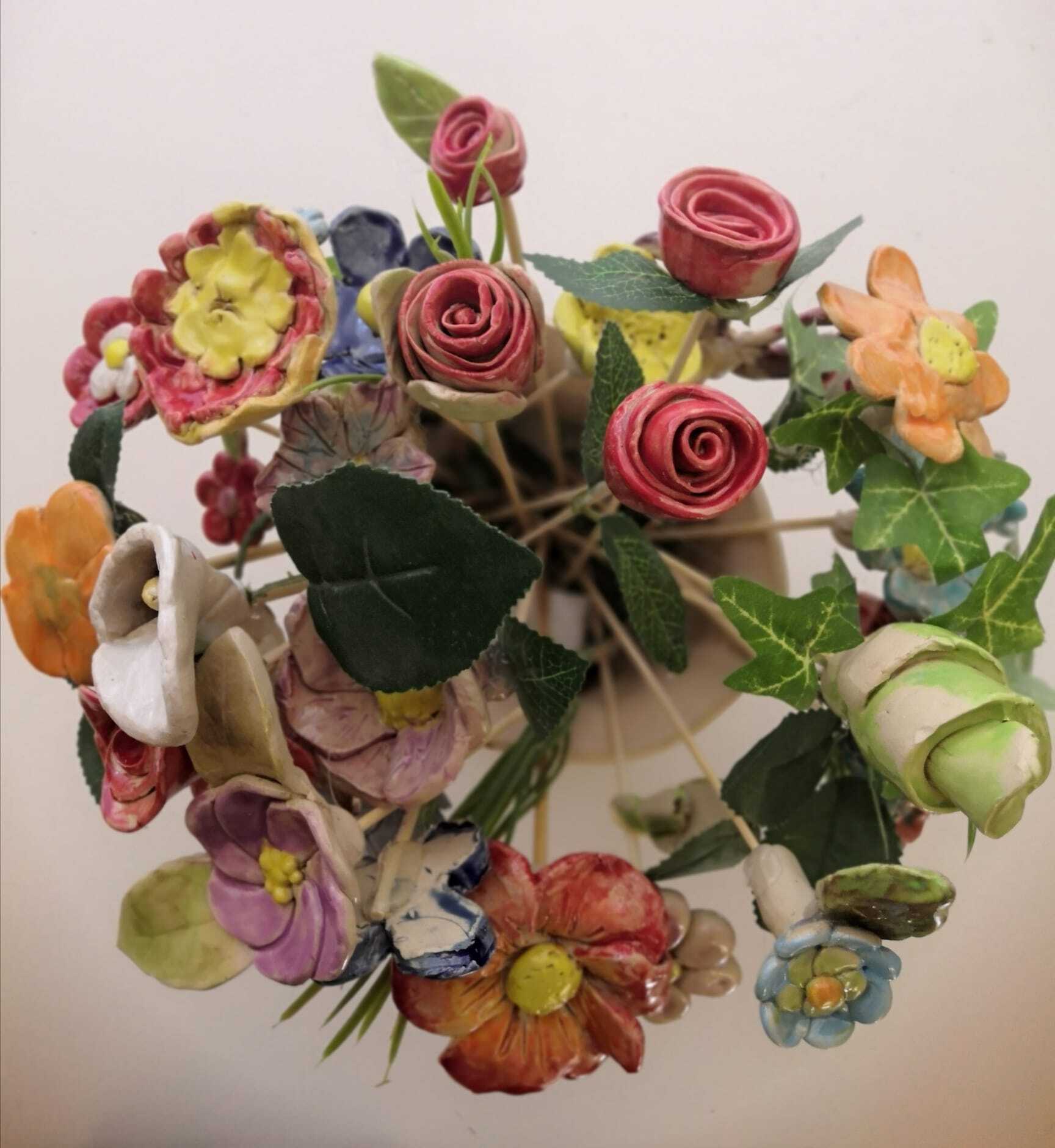 פיסול פרחים