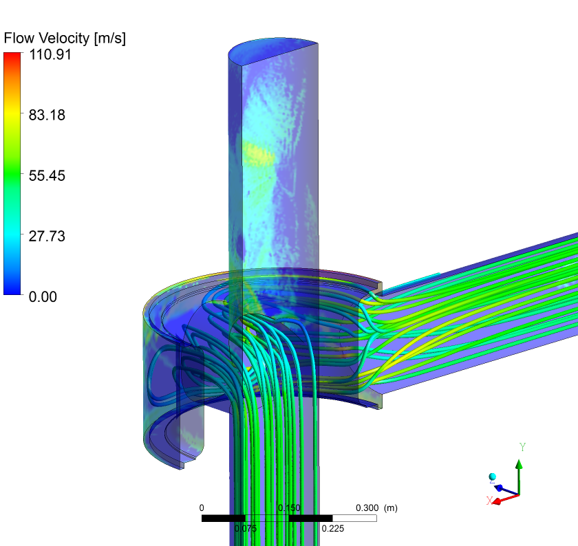 Particle erosion assessment of wellhead