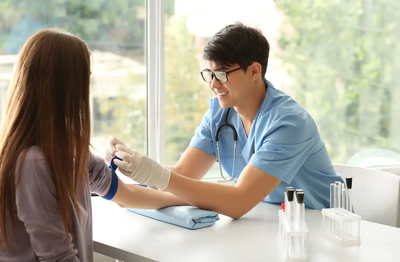 Doctor at Home for Blood Tests
