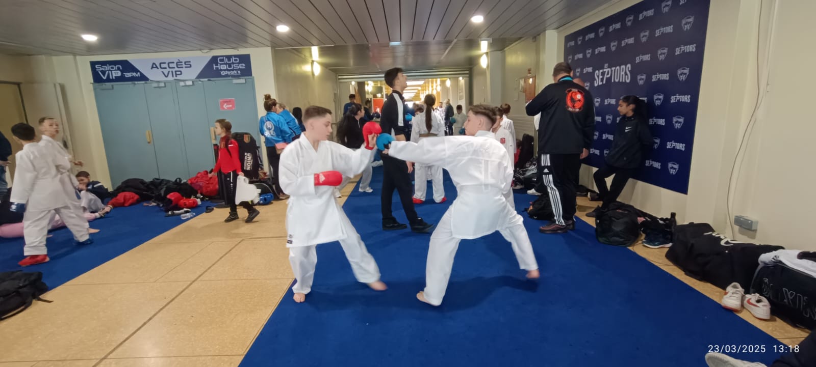 Nathan & Axel bonnet open international a orleans avec la team 34