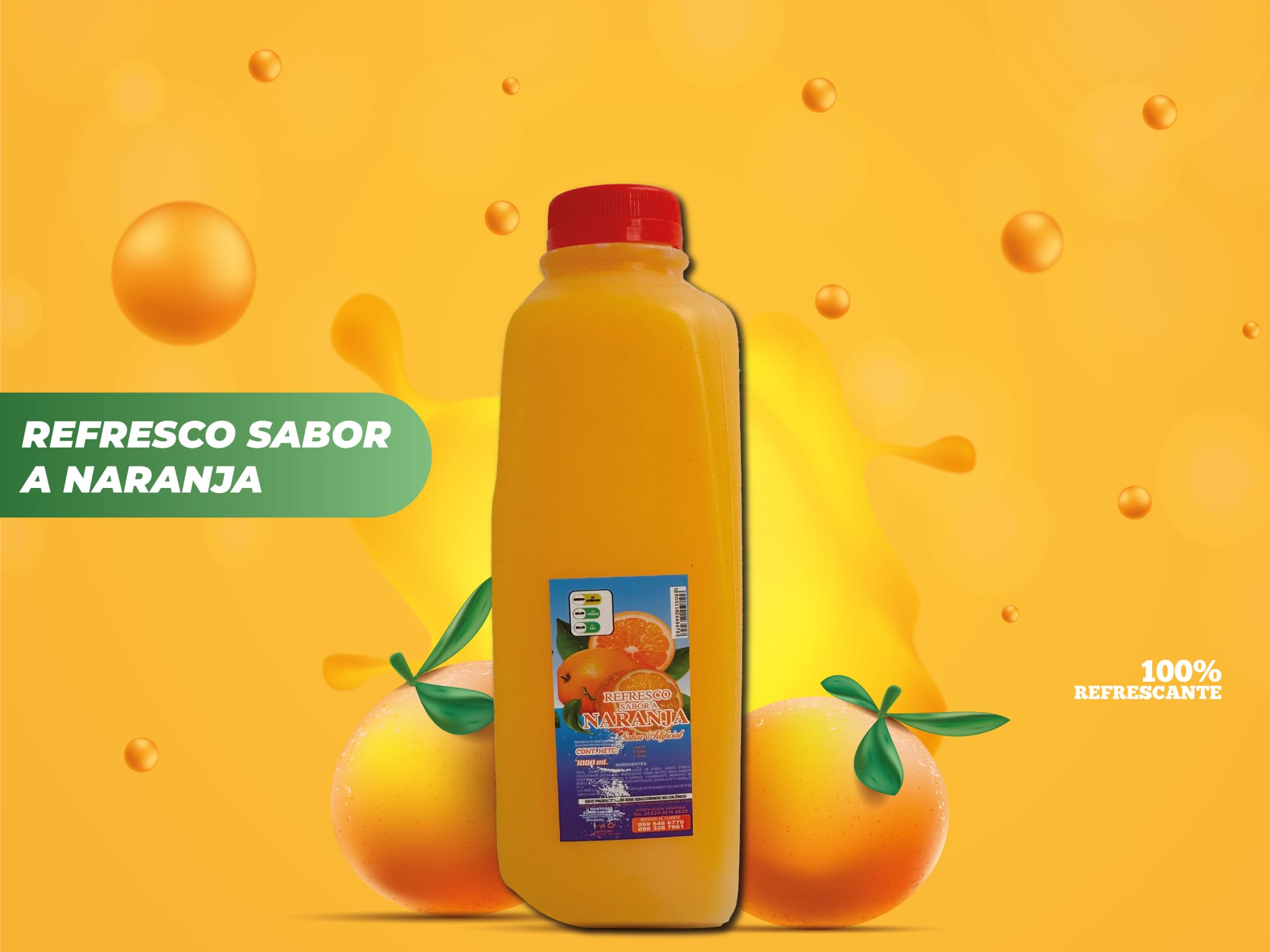 Refresco Sabor Naranja
