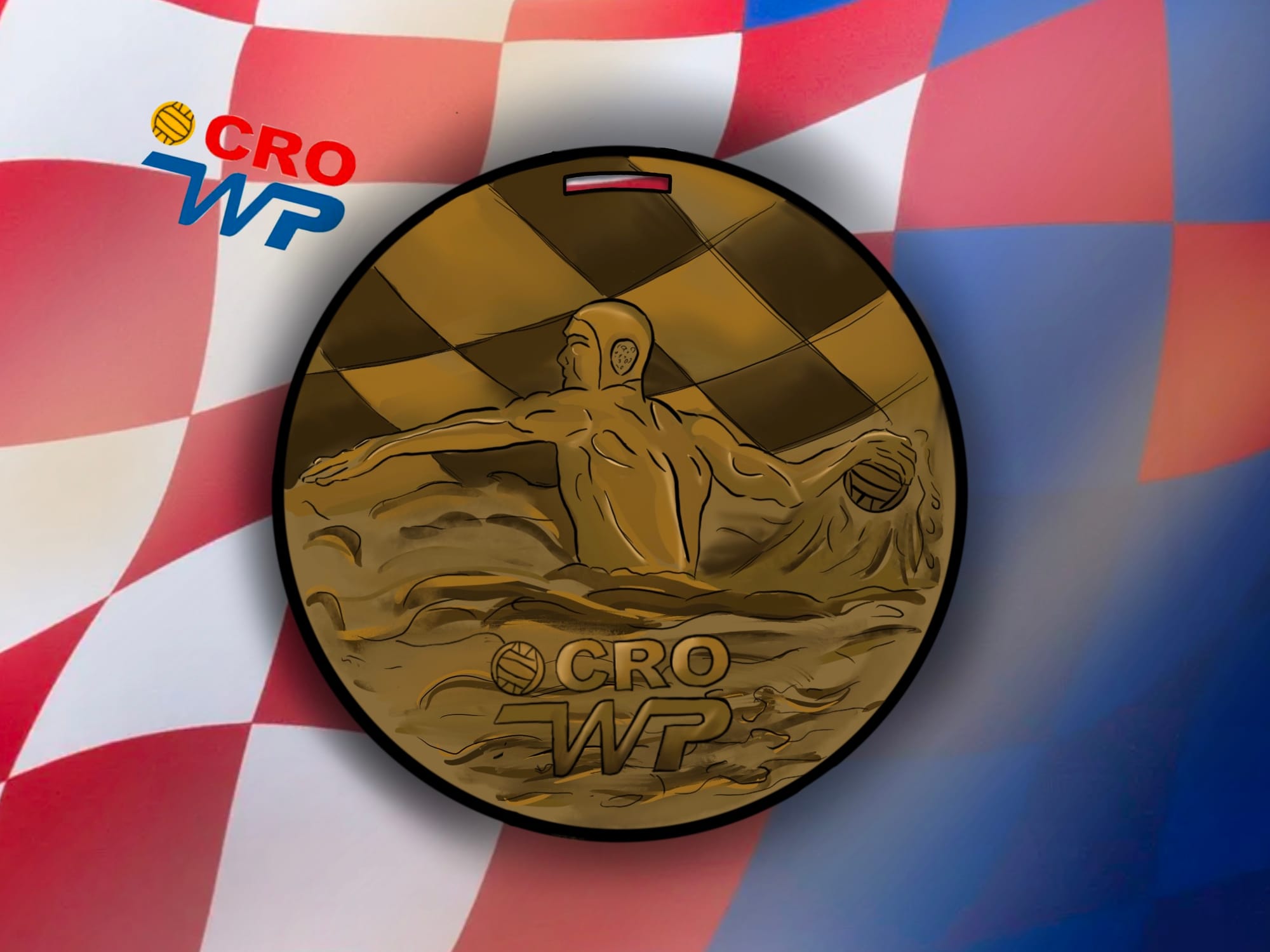 Medalje za Hrvatski vaterpolski savez 