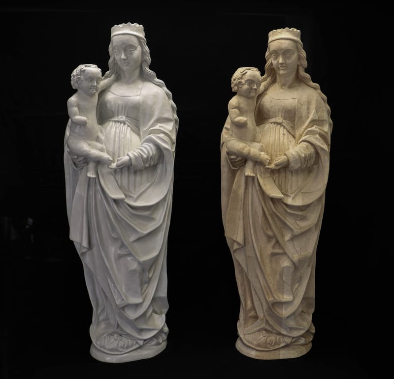 Kopija gotičke madone