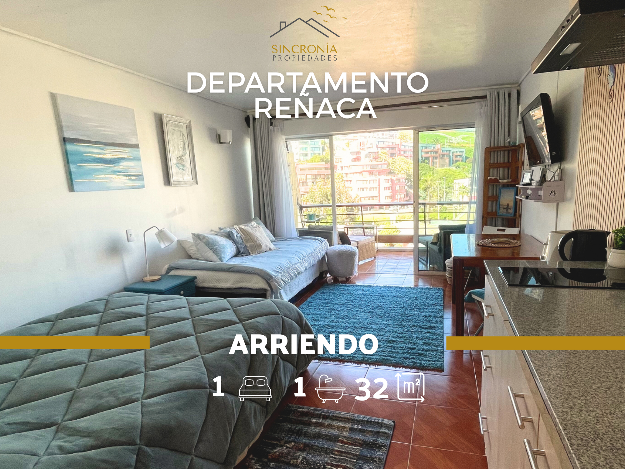 Depto Loft Reñaca