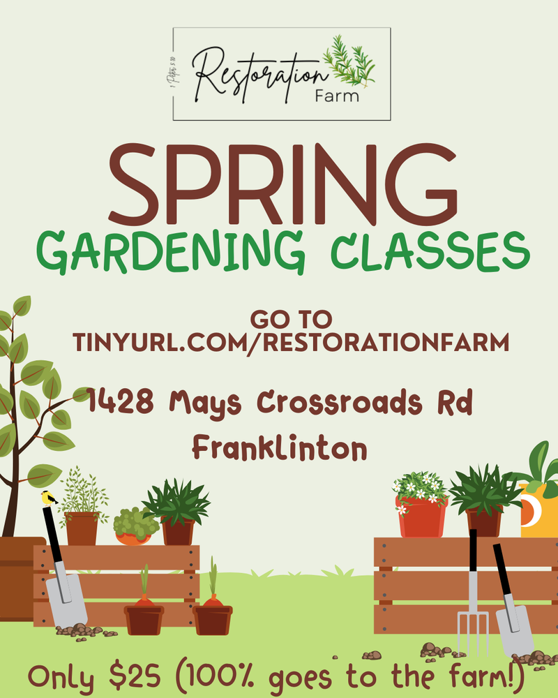 Gardening 101 Classes