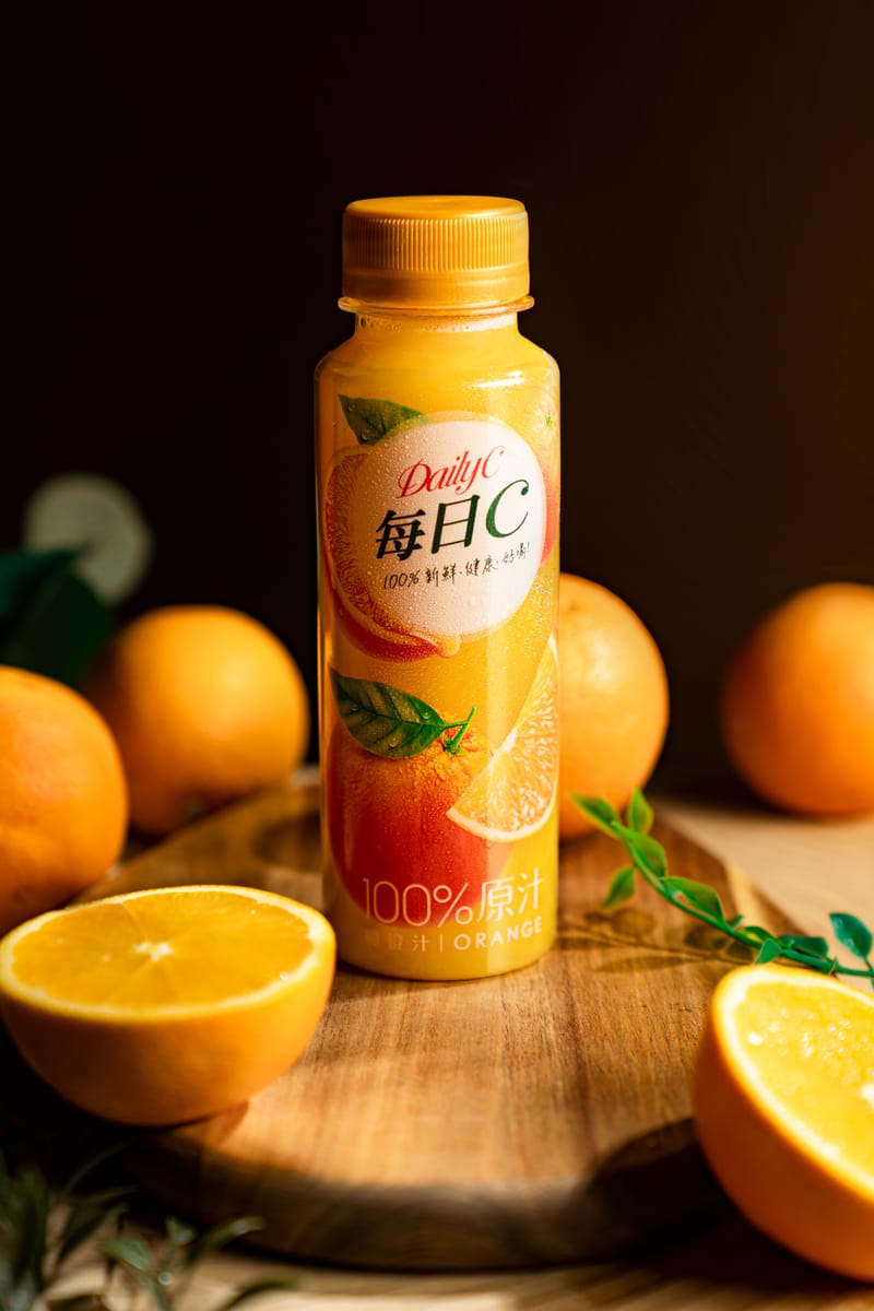 零售飲品情境拍攝