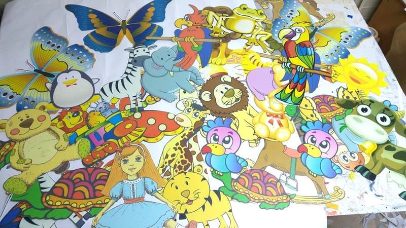 ביצוע מדבקות מכל הסוגים בכל במידות