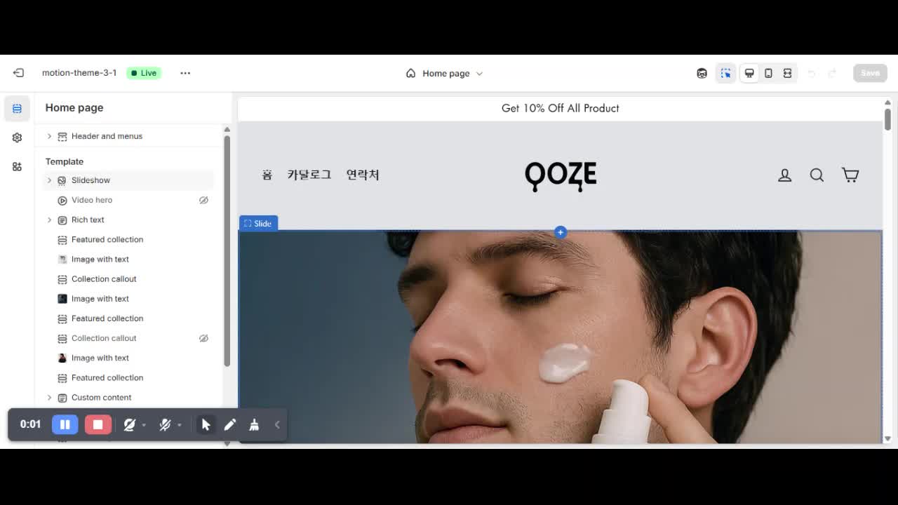 Luxury Beauty & Cosmetics E-Commerce