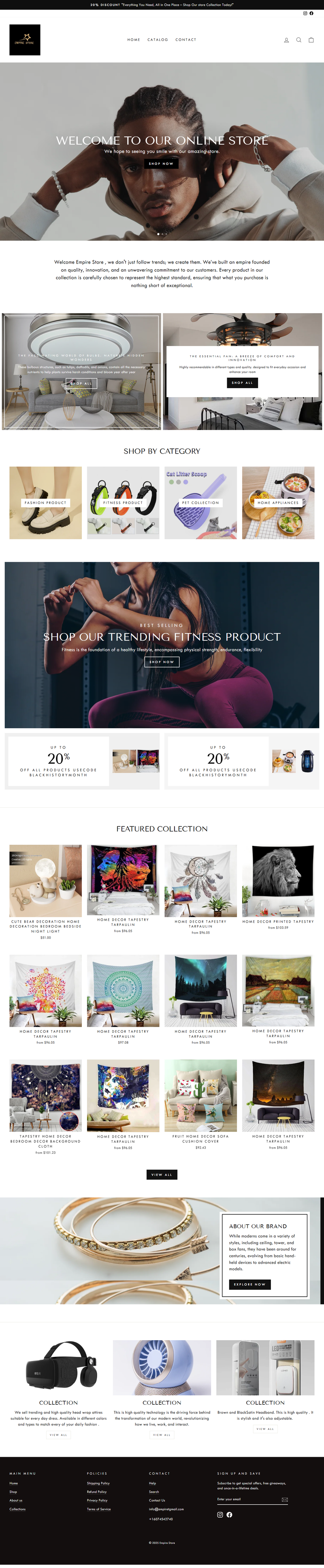 Modern Online Fashion Store