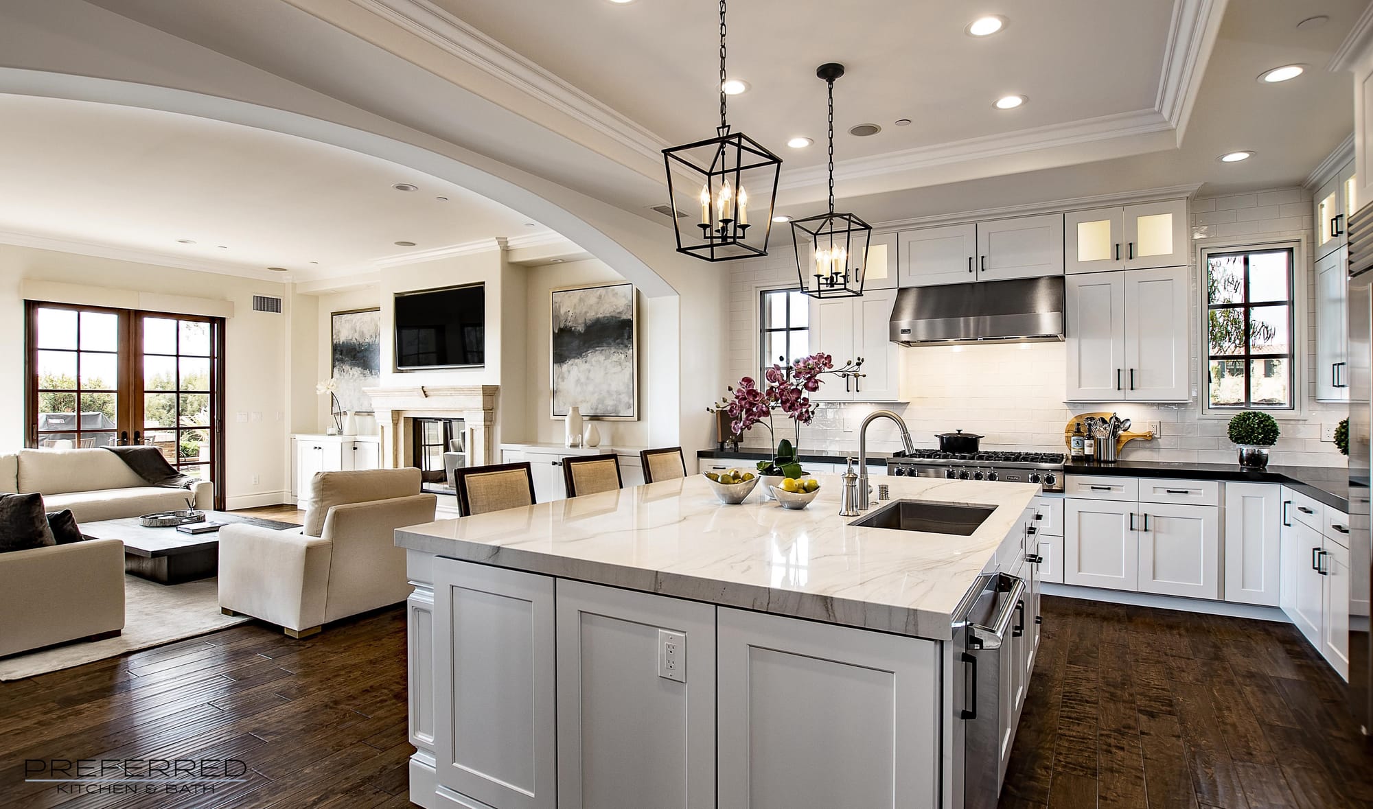 Kitchen and Den