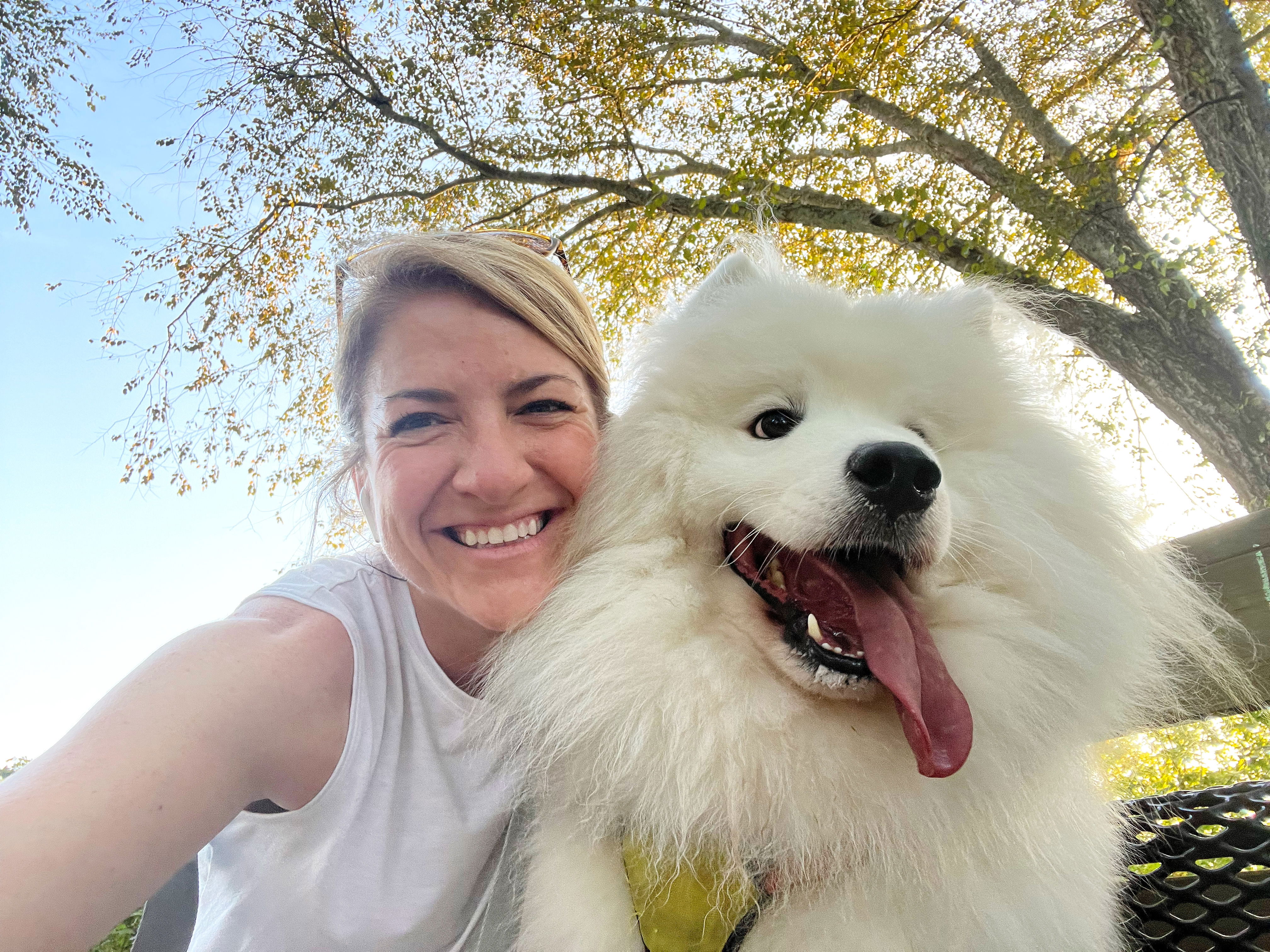 Women sober livings with Pets