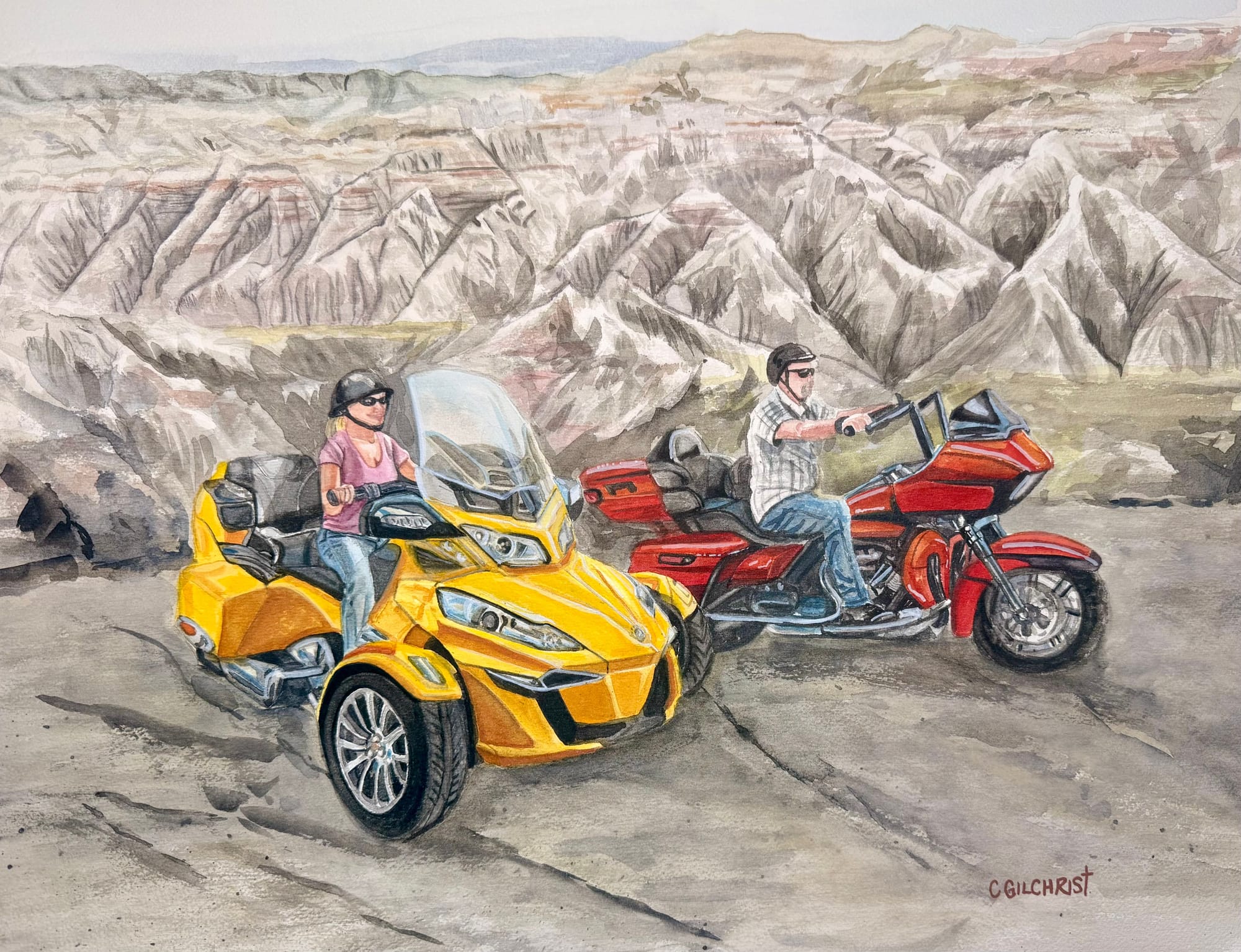A Ride in the Badlands