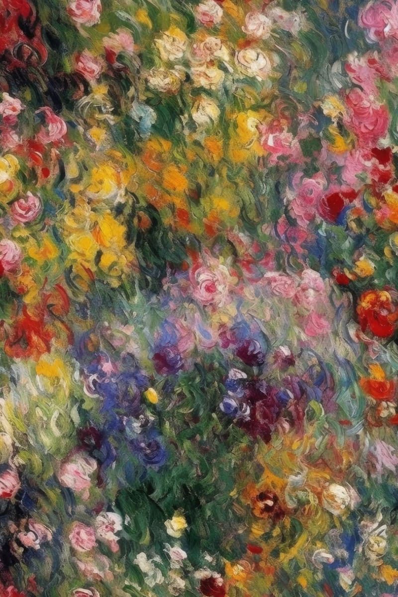 Monet in May: Floral Water Lilies