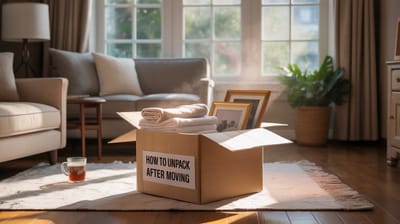 How To Unpack After Moving for a Fresh, Organized Start