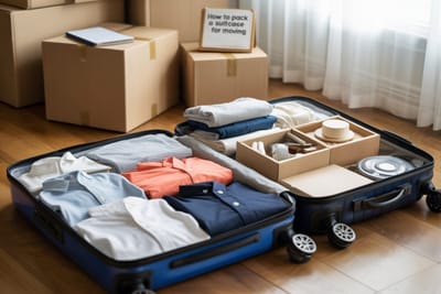 The Ultimate Moving Checklist for Suits and Suitcases