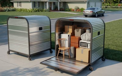 How is a Moving Pod Delivered?