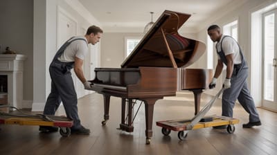 How Do Piano Movers Handle Heavy or Grand Pianos?