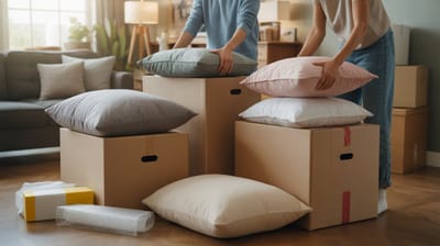 Should Pillows Be Packed in Boxes or Plastic Bags?