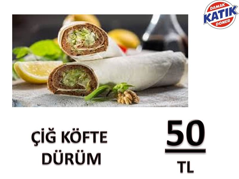 ÇİĞ KÖFTE DÜRÜM