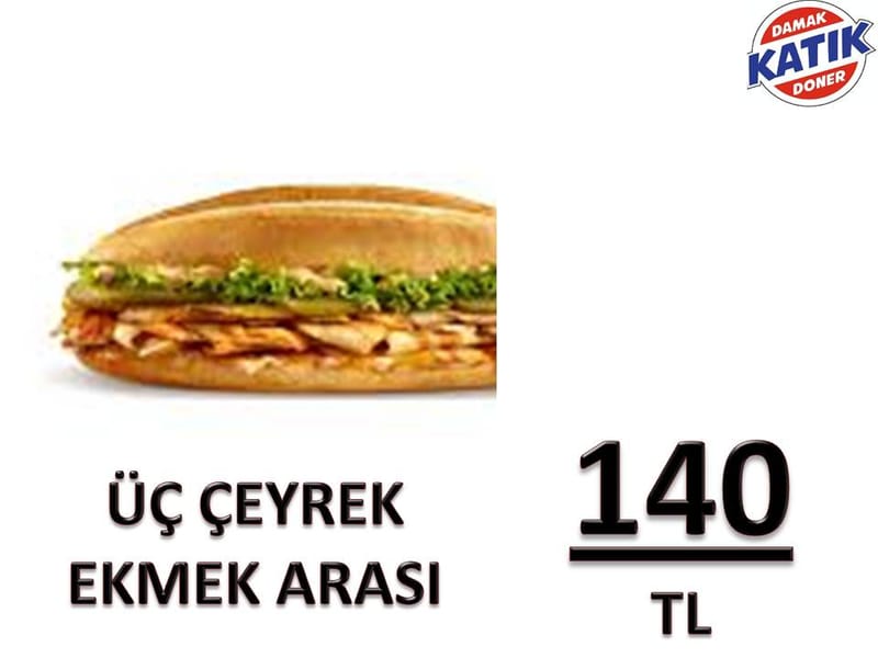 ÜÇ ÇEYREK EKMEK ARASI