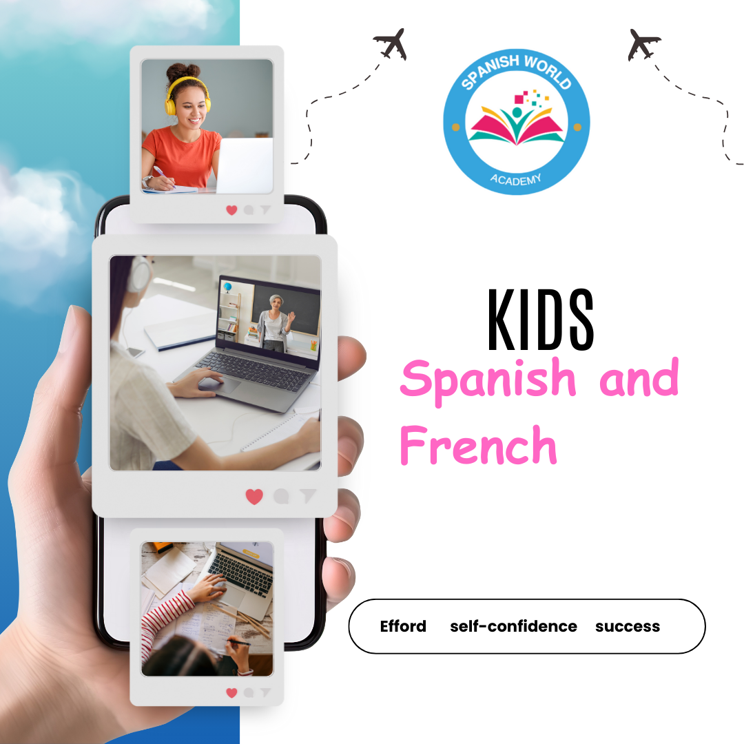 Spanish and French lessons for kids