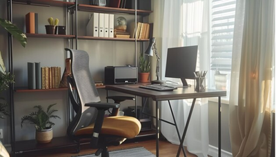 Smart Work From Home Interior Setup Ideas for Flats in Noida Extension