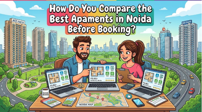 How Do You Compare the Best Apartments in Noida Before Booking?