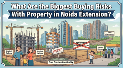 What Are the Biggest Buying Risks With Property in Noida Extension?