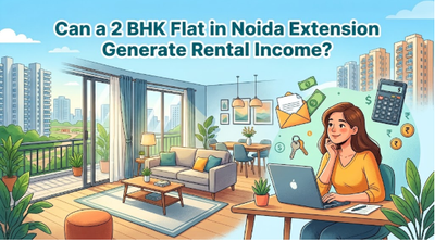 Can a 2 BHK Flat in Noida Extension Generate Rental Income?