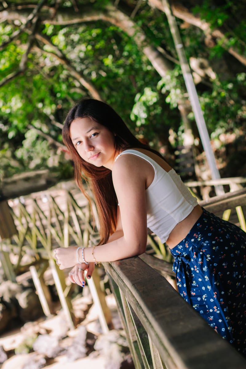 Ensaio de 15 anos da Yasmin