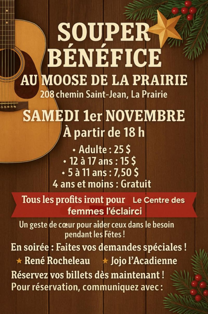 Souper Bénéfice