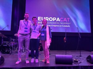 Daniel Costa, PhD student at CQE, awarded at EuropaCat 2025