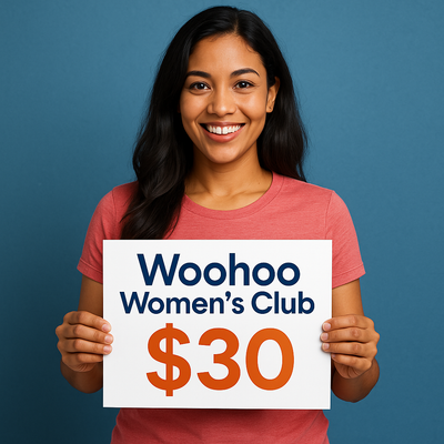 **Woohoo Women's Club – One-Time $30 That Can Change Your Life!**Join a revolutionary platform designed especially for women who want to grow online, earn commissions, and build a powerful presence — all with just 30 minutes a day!With a **one-time payment of just $30**, you'll unlock:- **Lifetime Affiliate Access** – Earn from both direct and second-level referrals.- **Daily Success Checklist** – A step-by-step daily plan designed for quick results.- **Done-for-You Ads & Email Marketing** – Get real traffic without spending a dime.- **Facebook Growth Formula** – Master the Facebook algorithm and dominate secret groups.- **Step-by-Step Video Training** – No guesswork, just follow and implement.- **Profile Optimization Tools** – Turn your Facebook profile into a lead magnet.- **Winning Scripts & eBooks** – Communicate with confidence and convert with ease.- **First-Sale Guidance** – Get your first sale fast with proven strategies.- **Growth & Upgrade Path** – Scale your income and influence as you go.Whether you're a beginner or ready to scale, this system provides everything to get started, grow, and succeed!**Buy Now**: [https://www.woohoowomensclub.com/presents?sa=sa02150295443b294527f304e65f51a208e1b5032c](https://www.woohoowomensclub.com/presents?sa=sa02150295443b294527f304e65f51a208e1b5032c)affiliate marketing, Facebook growth, digital training for women, make money online, social selling#WoohooClub #WomenInBusiness #FacebookSuccess #USAOnlineIncome #WorkFromHomeUSA #WomenEntrepreneursUSA #MakeMoneyUSA #USADigitalMarketing