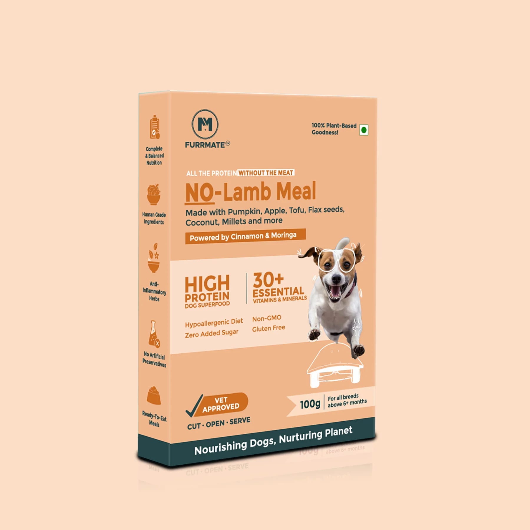 FURRMATE NO-Lamb Vet-Approved Complete Meal for Dogs By FURRMATE