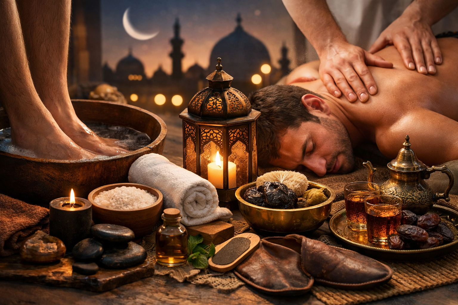 روتين العناية بالجسم في رمضان للرجال – بدون إرهاق