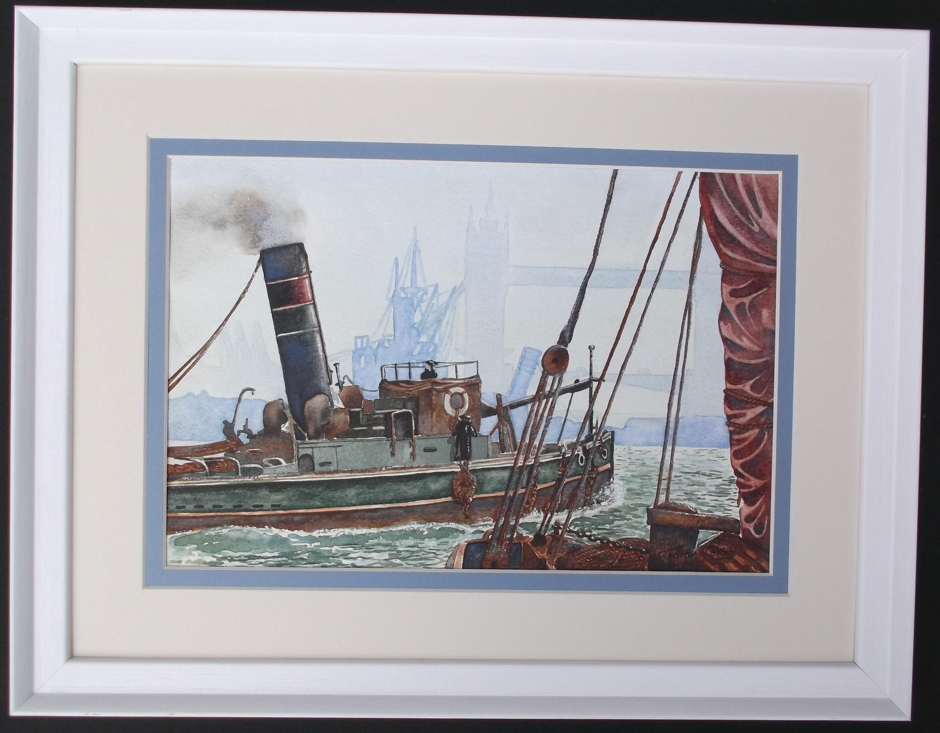 Tug and Tower Bridge