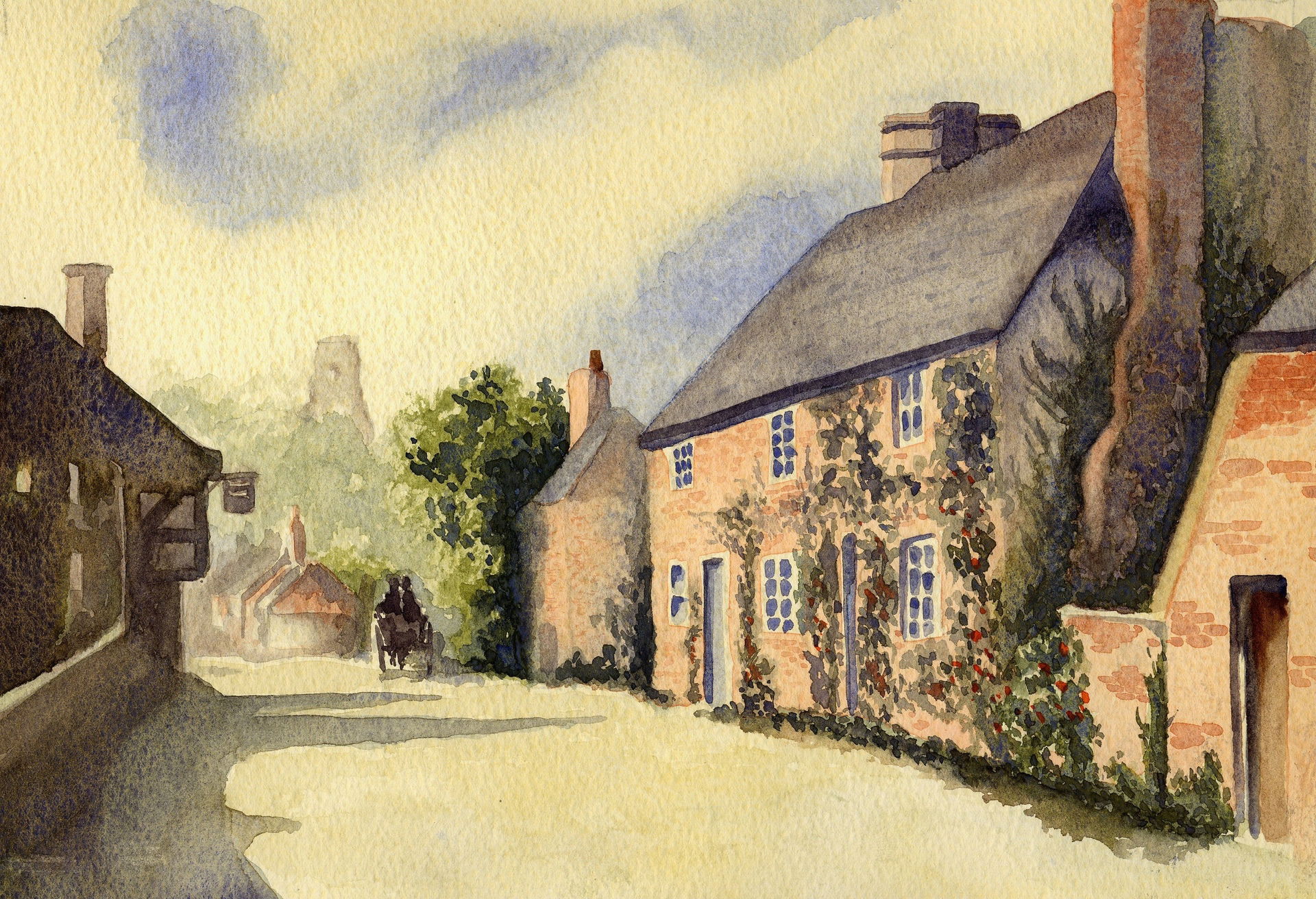 Bramber and Castle Ruins