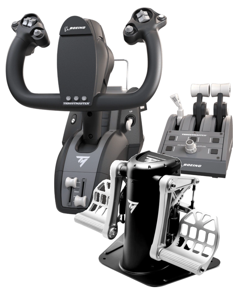 FORCE FEEDBACK FLIGHT SIMULATOR CONTROLLER