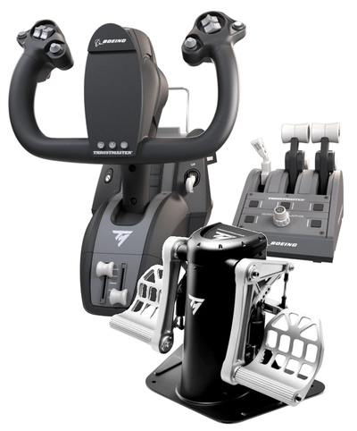 FORCE FEEDBACK FLIGHT SIMULATOR CONTROLLER