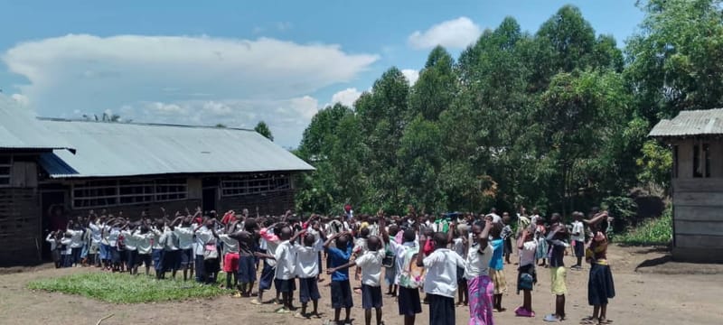 Irumu : 4 ans après, les écoles de Walese Vonkutu en déplacement, traversent toujours un calvaire à Komanda