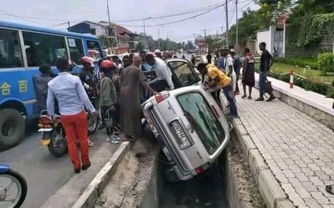 Butembo : Un mort et une moto endommagée dans un accident de circulation