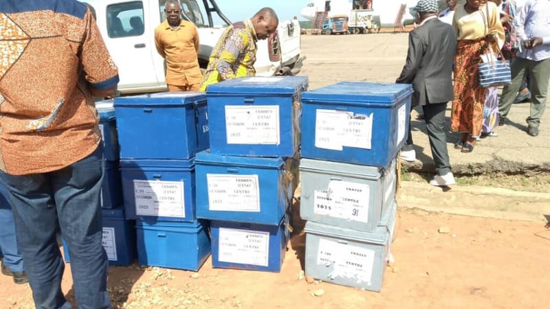 ENAFEP 2025 : Arrivées des malles des items au Nord-Kivu II