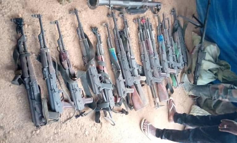 Ituri : Des armes lourdes et légères remises aux FARDC par les miliciens Zaïre à Djugu