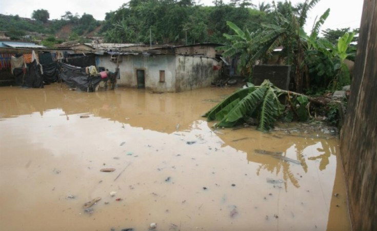 Butembo : Des maisons inondées après le passage d'une forte pluie
