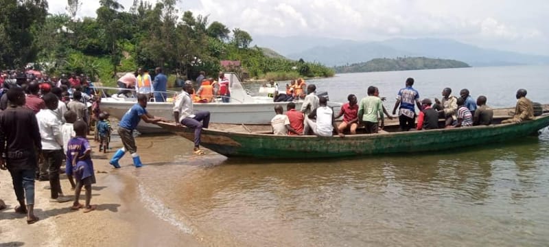 Lac Kivu : Noyade d'un bateau ce mercredi à Goma