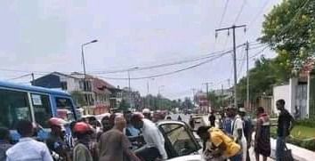 Butembo : Accident mortel vécu ce samedi sur le boulevard présidentiel