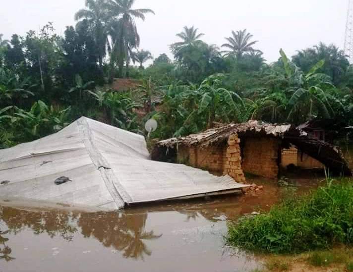 Nord-Kivu : Une dizaine de maisons emportées par des eaux de pluie à Beni
