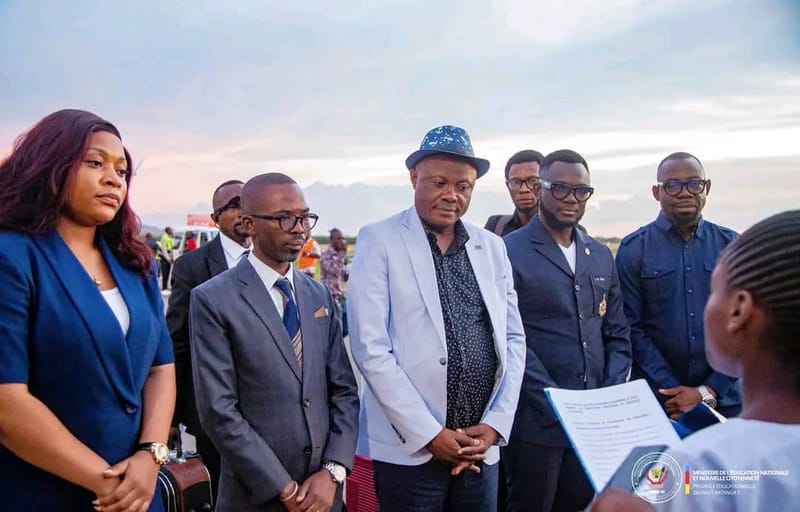 Lubumbashi : Le vice-ministre de l’Éducation lance une campagne sur l’hygiène menstruelle en milieu scolaire